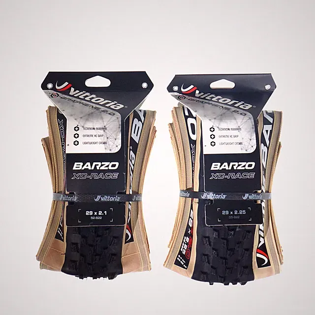 1 or 2 tires Vittoria Barzo G2.0 4C XC-Race /TNT 29x2.1"/29x2.25" Folding TLR