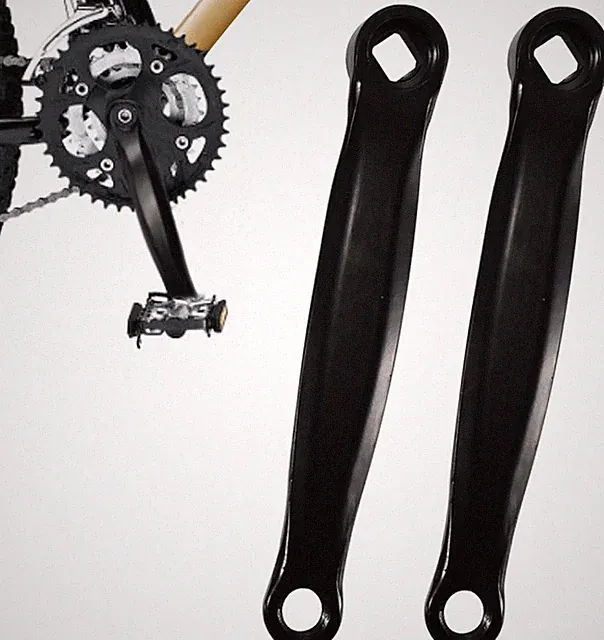 2 PCS Bike Wheel Crank Arm, Mountain Bike Tooth Plate Crank, Road Bike Round...