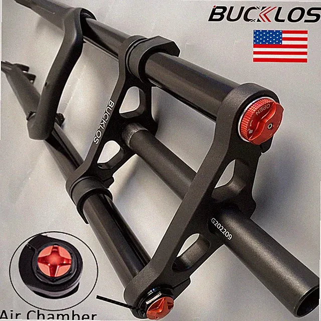 26" Electric/MTB/XC Air Suspension Fork 180mm Travel QR 41mm Offset 4.0 Fat Tire