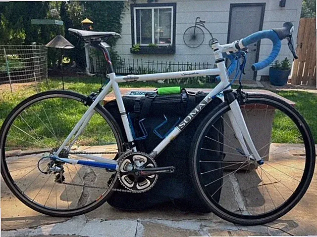 54cm S & S Coupler Travel Road/Tour Bike with compact Airline Bag -Shimano parts