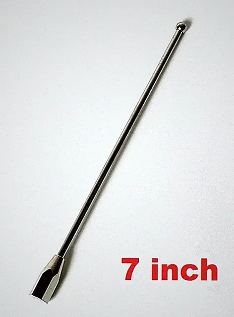 7" Stainless Steel AM/FM/XM/CB Antenna Mast for Victory Cross Country 2010-2017
