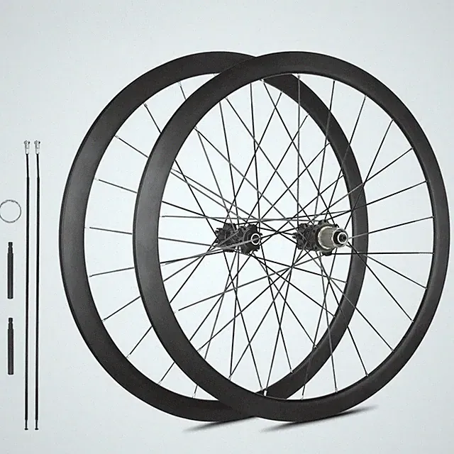 700C Disc Brake Cross Country Road Bicycle Wheelset 3 Teeth 120 Ring Wheel