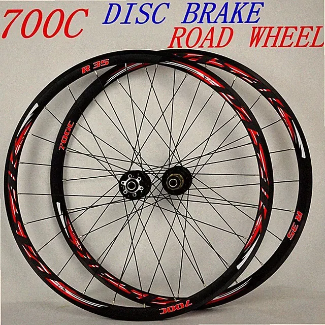 700C Disc Brake Road Bike Wheels 700C/29inch Cross-country Road Bicycle Wheelset