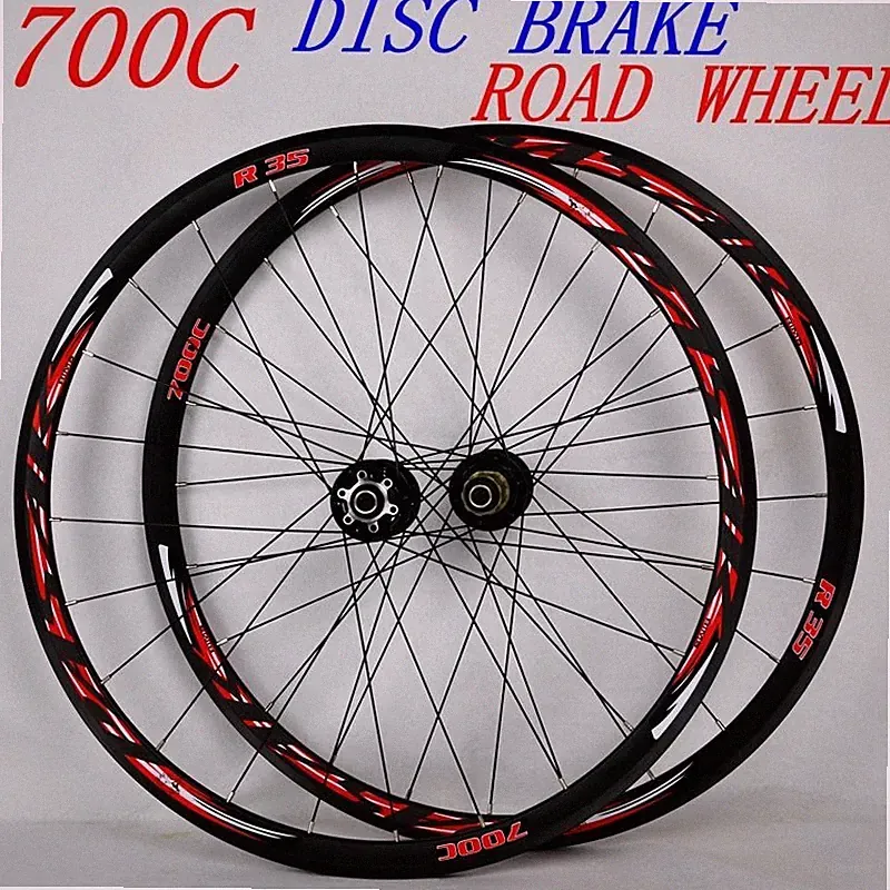 700C Racing Cross-country Road BIike Wheelset City Bicycle Wheels 30MM Depth