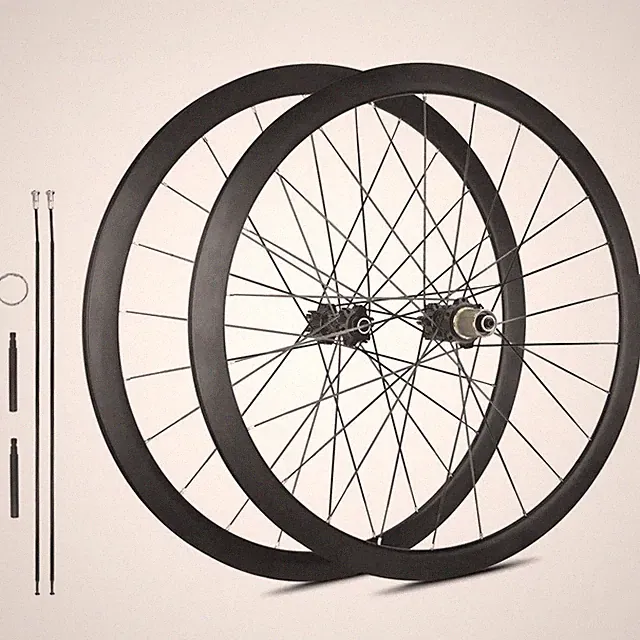 700C Road Bicycle Disc Brake Wheelset Cross Country 3 Teeth 120 Ring Wheels