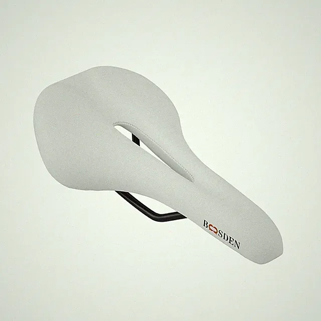 BOOSDEN Bike Saddle, Comfortable Mountain White Bike Seat for Mens & Woman, W...
