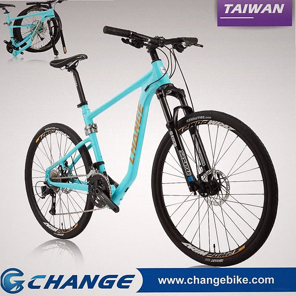 Folding Bike 27.5" MTB Foldable Bicycle Lightweight Shimano 27S DF-909B Size 19"