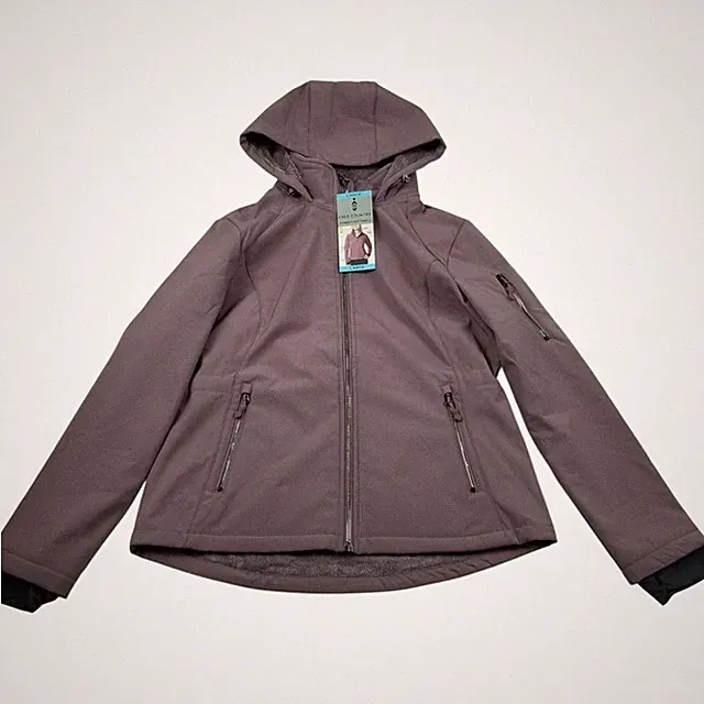 Free Country Free Cycle Ladies Super Softshell Jacket Vervain Purple Size Large