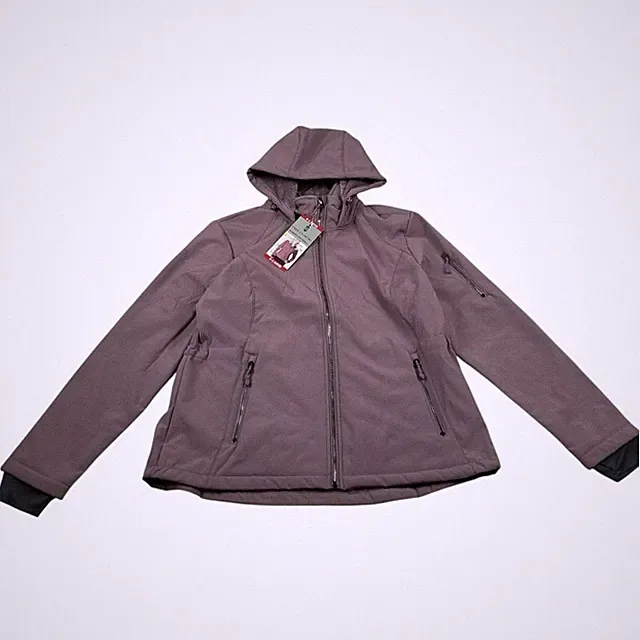 Free Country Free Cycle Ladies Super Softshell Jacket Vervain Purple Size XL