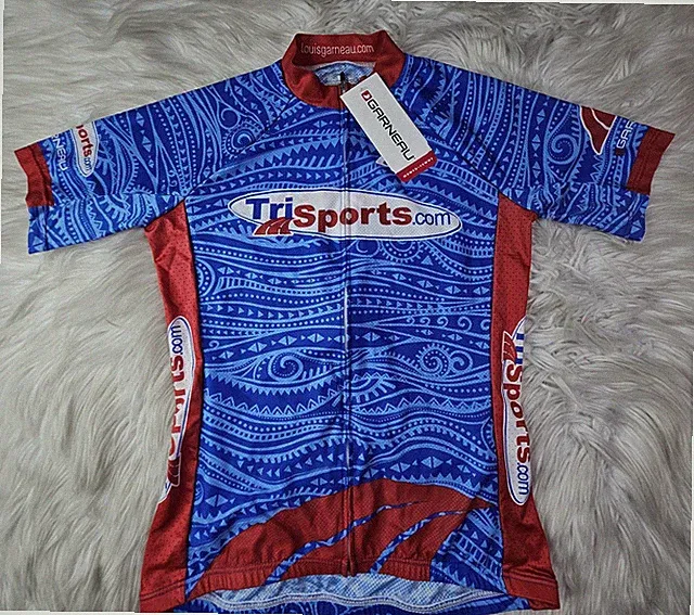 Louis Garneau Women's Short Sleeve Cycling Jersey Shirt Athletic Tri Sport (M)