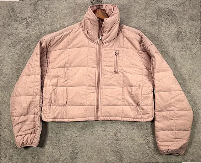 Love Tree Ultra Light Packable Puffer Jackets Womens Large Pink Puffer Jacket