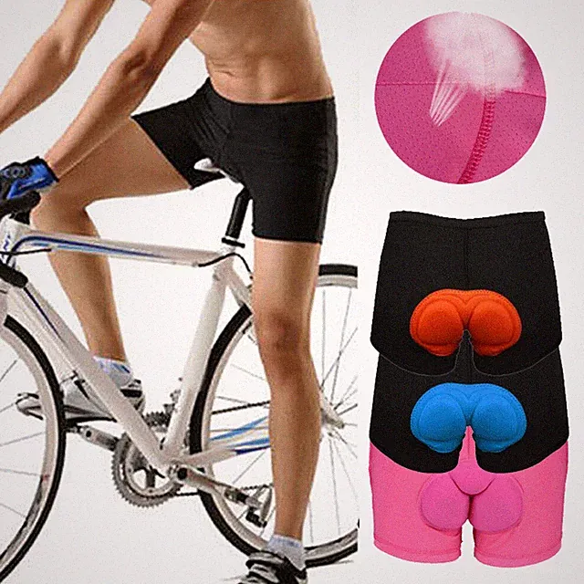 Men's Women's Cycling Shorts Bike Underwear 3D Padded Pants for XC Gravel MTB US
