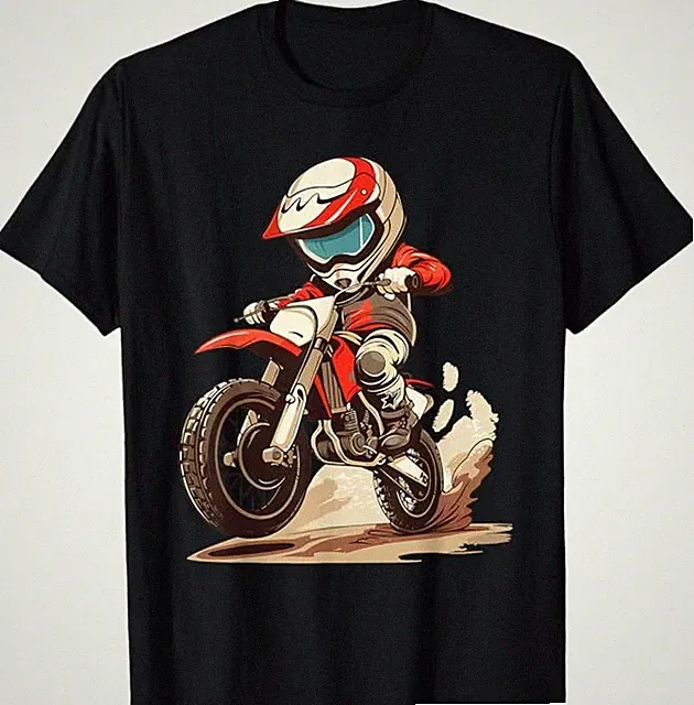 Motocross and dirt bike for kids Kids Dirt Bike T-Shirt