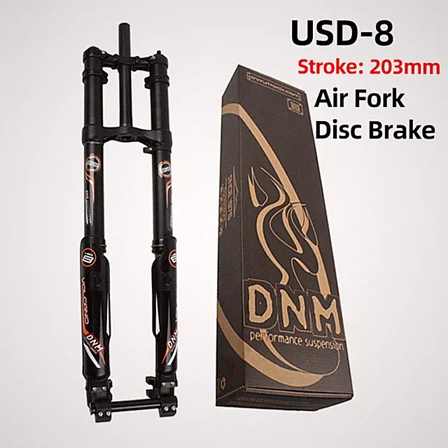 MTB Bicycle 26/27.5inch Double Shoulder Air Shock Absorption Stroke 203mm