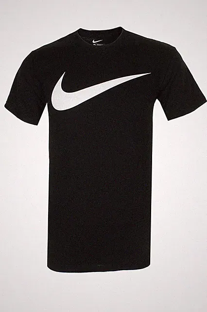 Nike Men's Athletic Wear Short Sleeve Swoosh Graphic Workout Active Gym T-Shirt