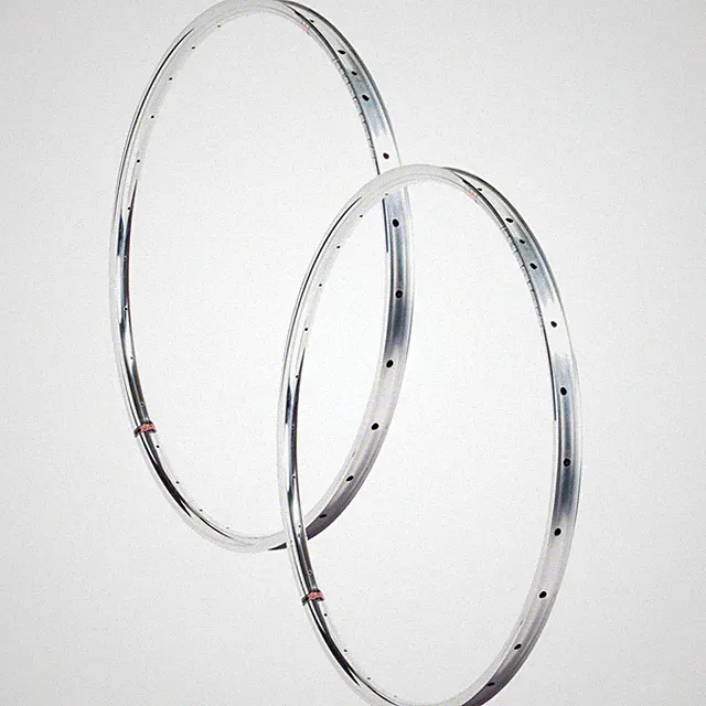 Pack of 2 Velocity Blunt SS Rim - 27.5", Disc, Polished Silver, 32H, Clincher