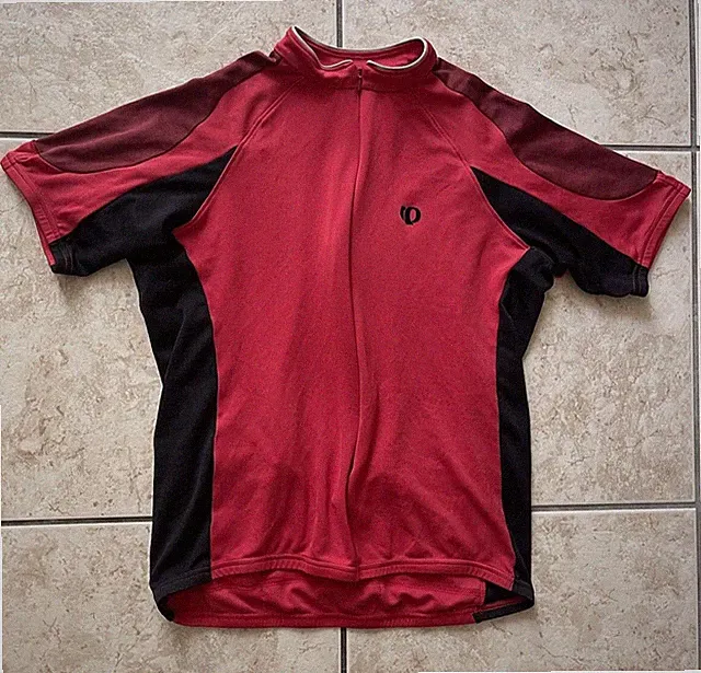Pearl Izumi Red Men’s Ultra Sensor Short Sleeve Cycling Jersey Large Shirt Race