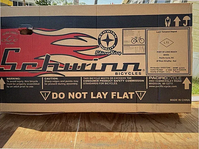Schwinn Stingray Orange County Choppers Red Chrome