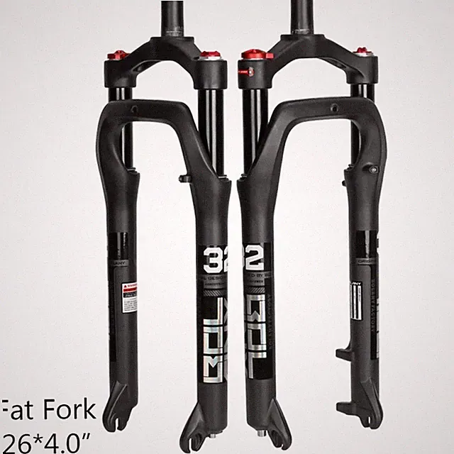 Snow Bike Suspension 26inch Air Gas Fork Fat 4.0 Tire E-bike Bicycle Accessories