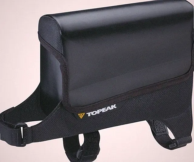 Topeak Tri Dry Bag TT9815B Black Waterproof Top Tube Bike Bag Pack Triathlon
