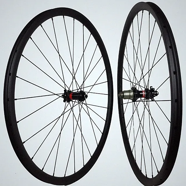 Ultralight 24er Crosscountry XC Mountain Bike Carbon Wheelset Straight Pull Hub