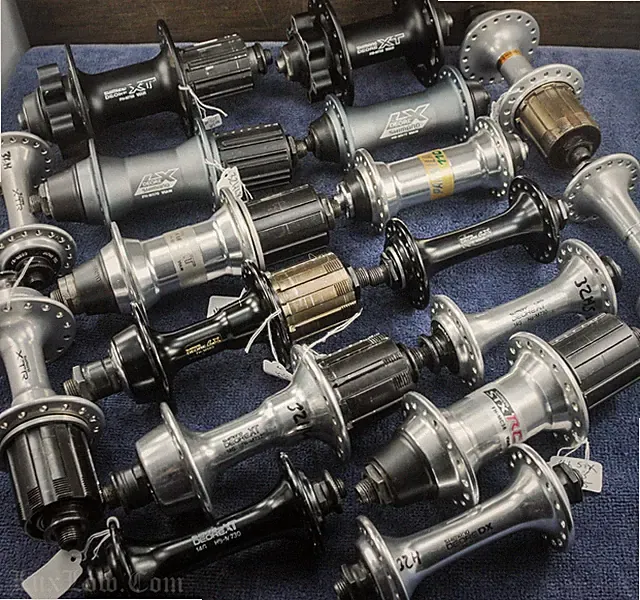 Vintage Old School Shimano MTB Bike HUBS XTR XT DX LX 32h 36h Mountain Bicycle