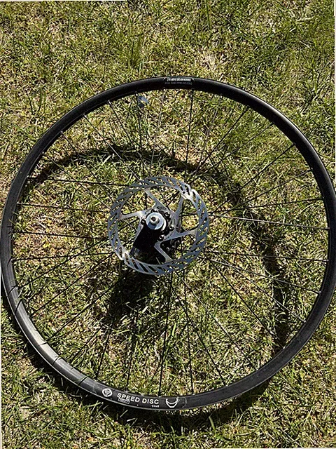 Wilderness Trail Bikes SpeedDiscXC 26" Single SpeedAlum Disc Brake Wheels READ!